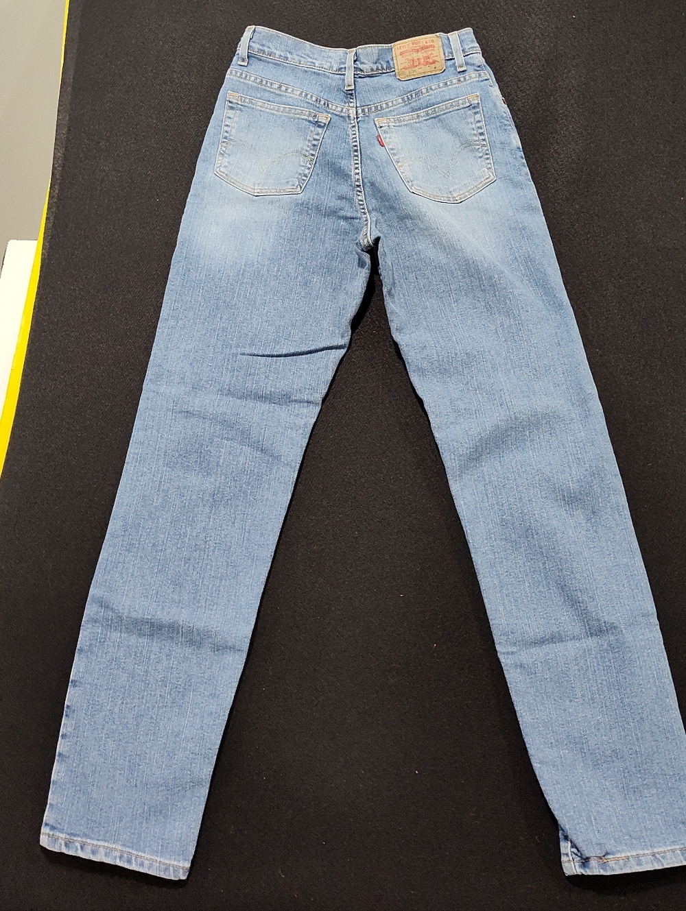 Levi's 512 Blue Jeans - Women’s Size 8 - Classic  Slim Tapered  - Straight Leg - Picture 7 of 12